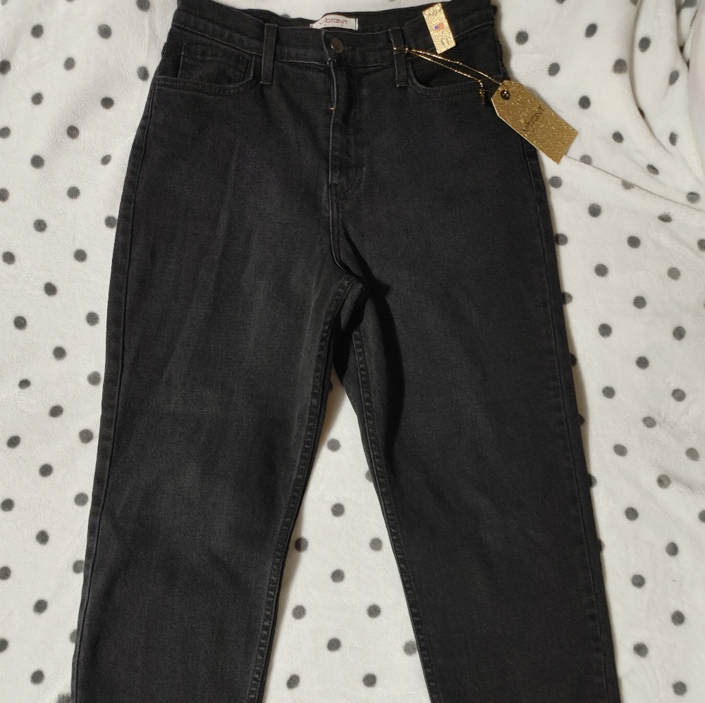 Foxblood High-Rise Black Women’s Jeans — Classic Fit - Picture 3 of 7